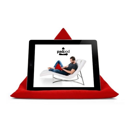 Energy Red iPad, Tablet & Book Cushion