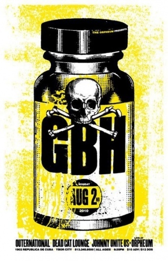 All sizes | from mikefrancisco at http://www.gigposters.com/poster/137785_Gbh.html | Flickr - Photo Sharing! #rock #design #graphic #poster