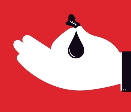 Negative space - Wall to Watch #noma #negative #space #droplet #bar #iraq #hand #oil