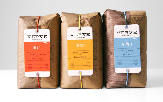 Verve Coffee Roasters #packaging #sustainable #concept #coffee