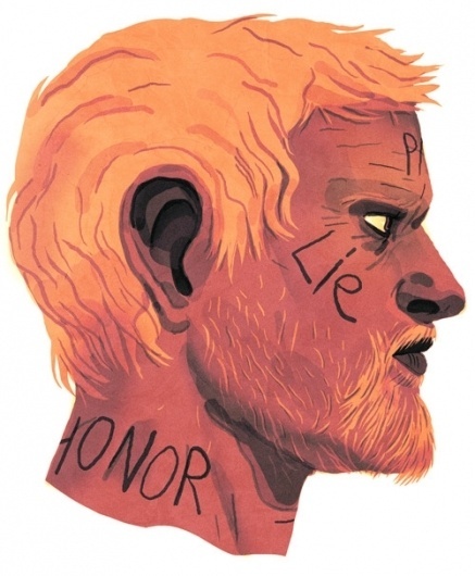tumblr_m3arjoxlV41rs8b7ao1_r1_500.jpg (JPEG Image, 500 × 606 pixels) #illustration #face