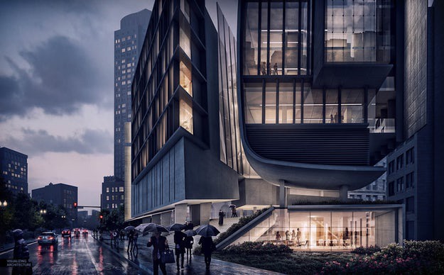 How to Turn Your Rendering from Day to Night Using Nothing but Photoshop - Architizer Journal
