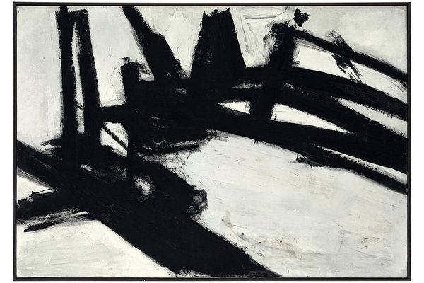 Countries Join Venice Biennale Franz Kline Work for Sale NYTimes.com #black and white #painting #abstract expressionism #franz kline