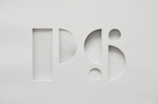 Paper Typography | MONOmoda #paper #typography