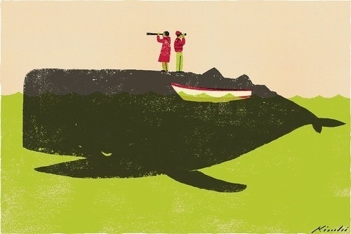 tumblr_kyo5qfte6p1qzj1mlo1_500.jpg (500×334) #whale #illustration