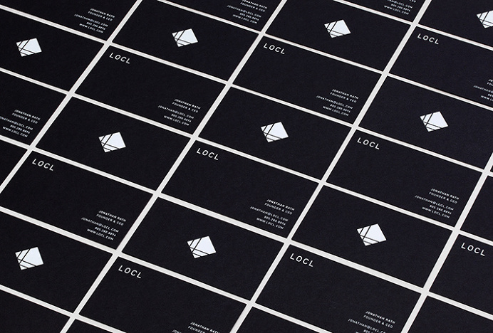 Locl by High Tide #graphic design #print #business card