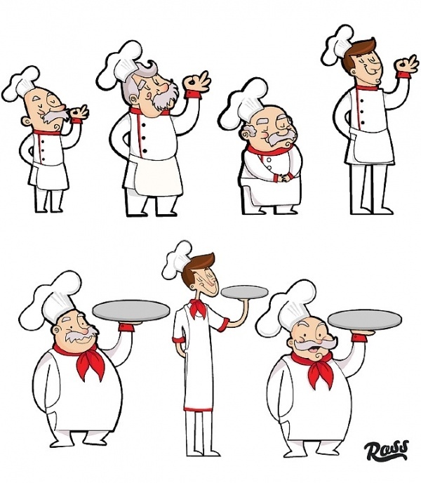 Bakers - ross.mx #bakers #color #design #illustration #character