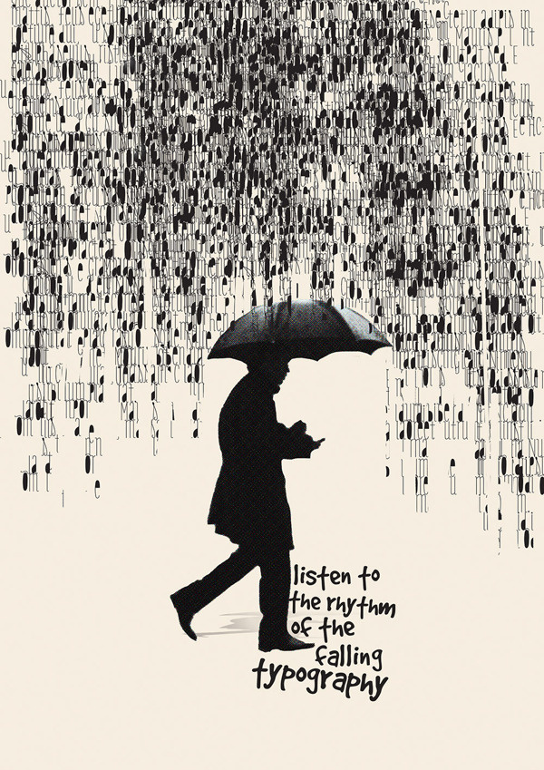 Listen to typography - 013 #print #graphic #illustration #art #collage #typography