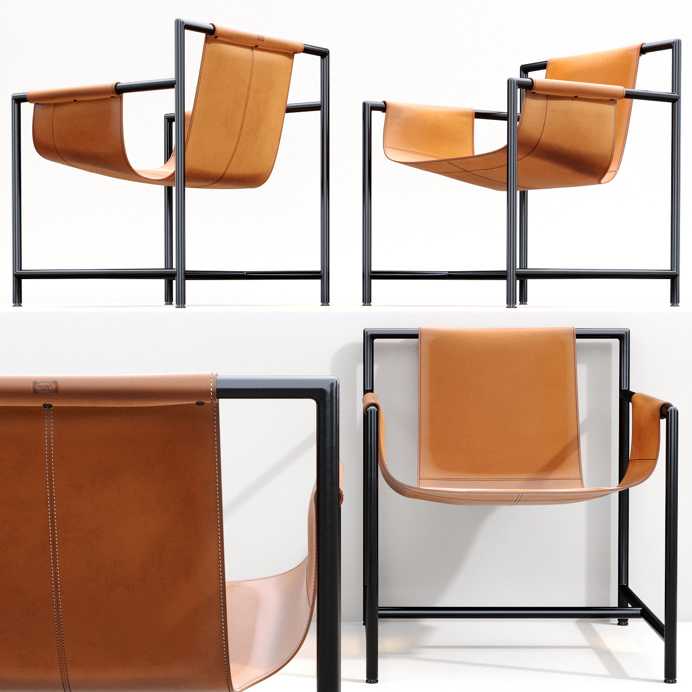 3D MODEL Mings by Poltrona Frau on Behance
