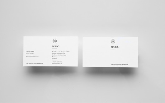 Business card design idea #172: Anagrama | Bulbo #business #print #design #graphic #cards