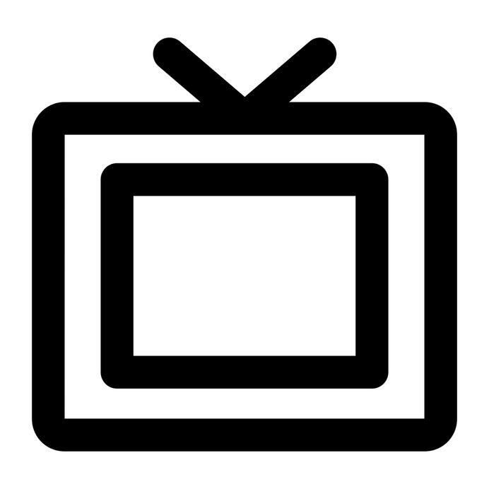 See more icon inspiration related to tv, television, antenna, electronics, old, screen, vintage and technology on Flaticon.