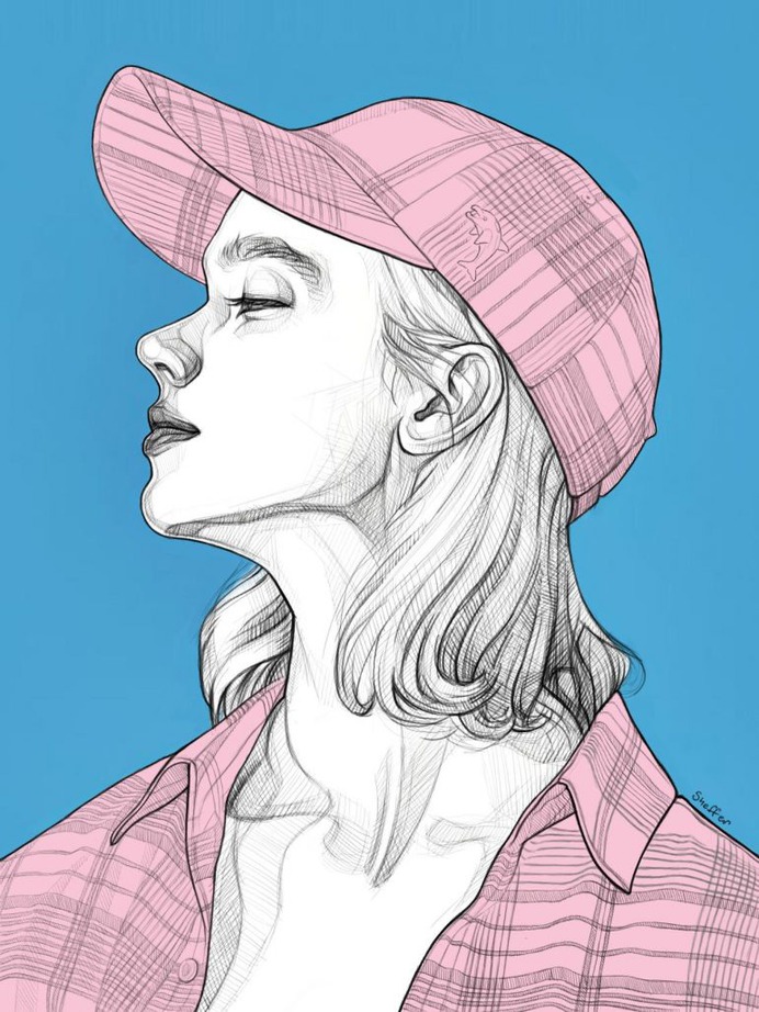 Girl Portrait by hujowagrafika