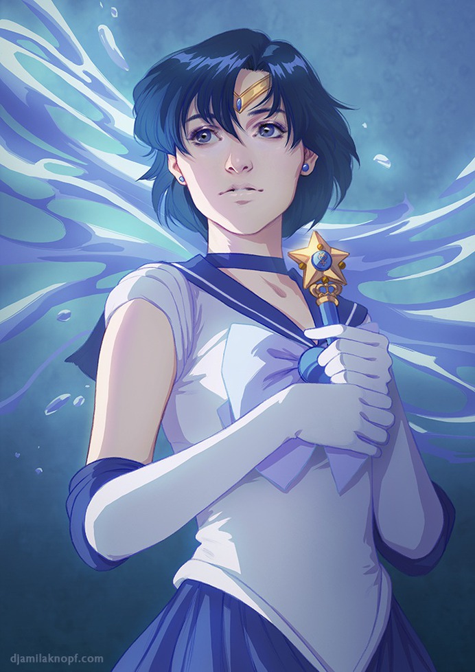 Sailor Mercury by DjamilaKnopf