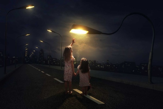 John Wilhelm Makes Cinematic and Humorous Photo Illustrations With His Three Daughters