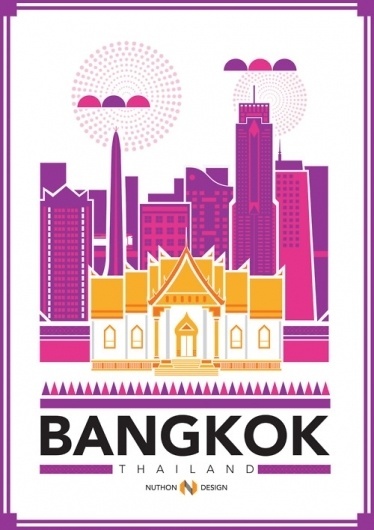 RAWZ #pink #flyer #yellow #bangkok #poster #thailand