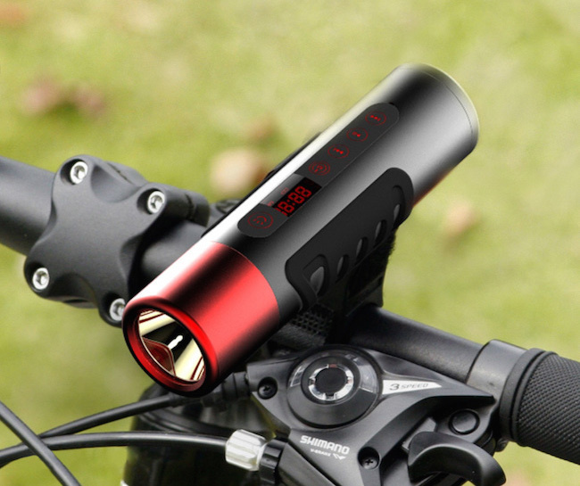 Waterproof Flashlight Speaker For Bike #tech #flow #gadget #gift #ideas #cool