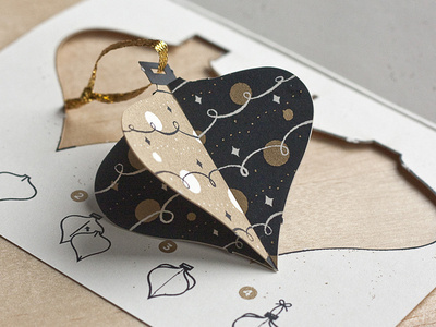 Ornament Drib #christmas #print