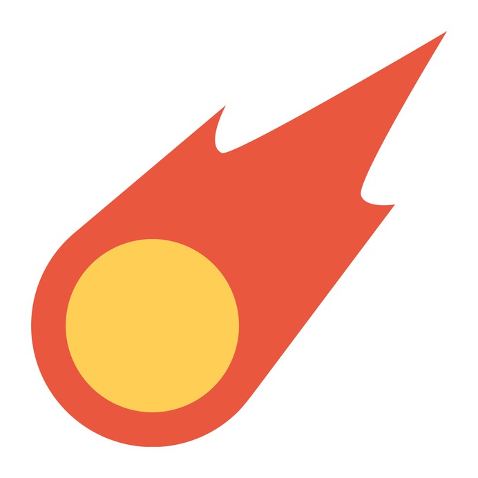 See more icon inspiration related to comet, meteor, Asteroid, space, astronomy and miscellaneous on Flaticon.
