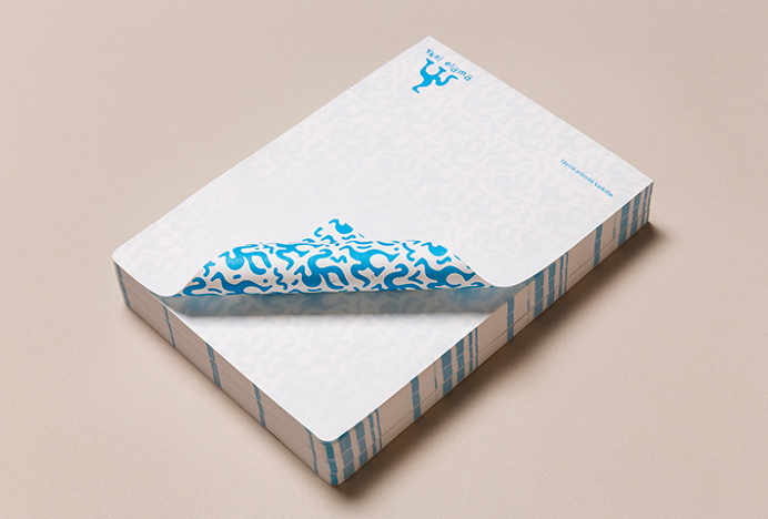 Yksi elämä by Tsto #branding #stationery #blue