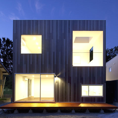N House by TOFU #void #solid #architecture #houses #facades
