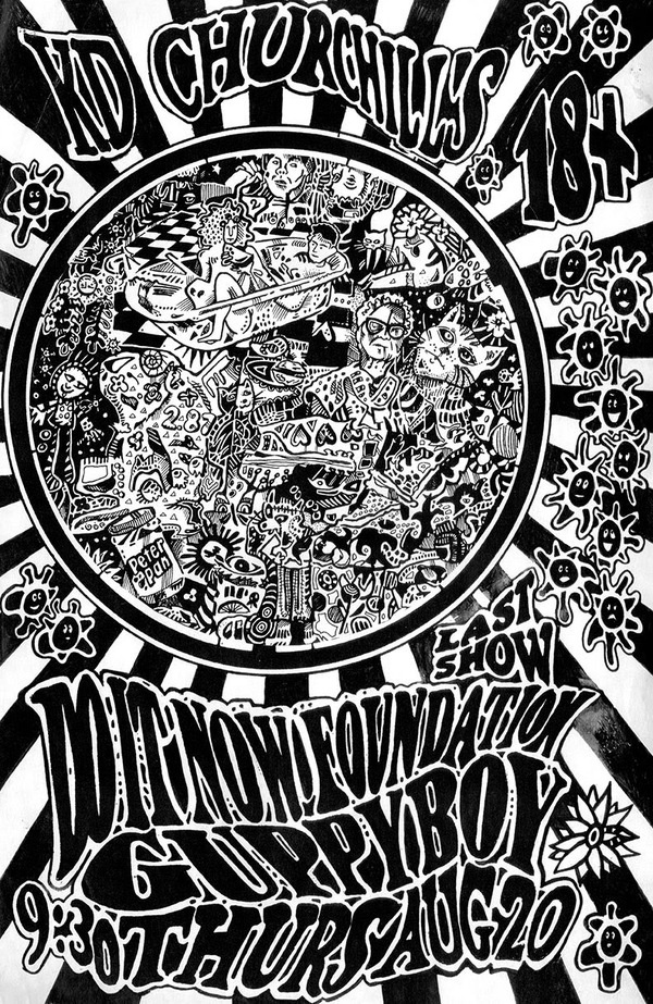 Thursday, April 17, 2014 #guppyboy #silkscreen #poster