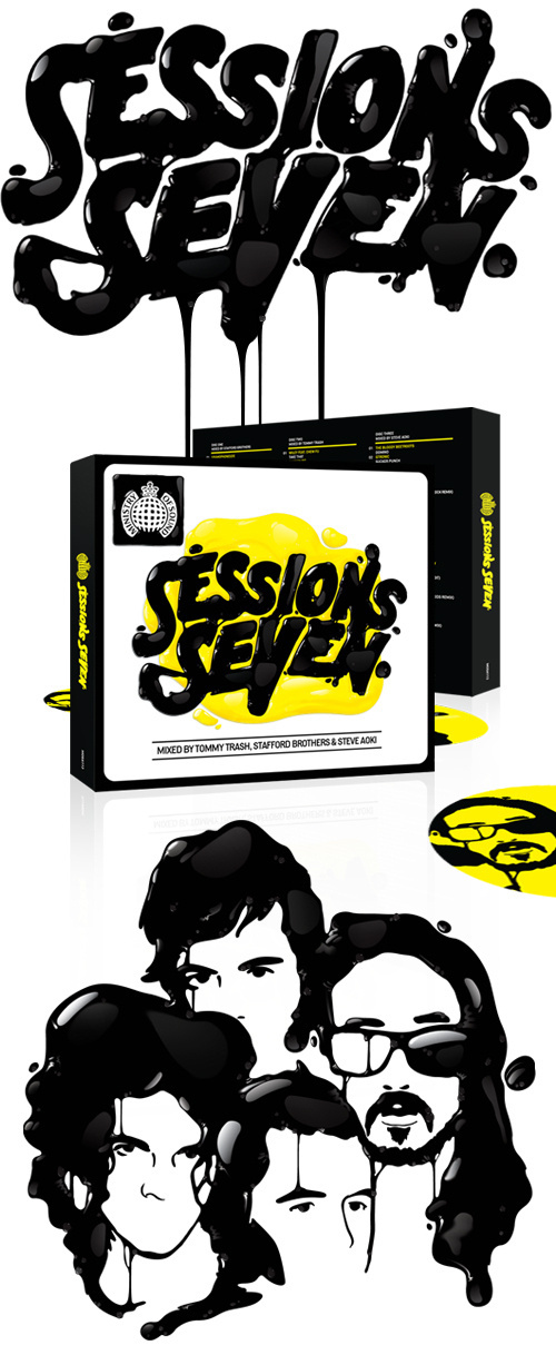 Ministry of Sound 'Sessions 7' on Behance #ministry #behance #sound #sessions