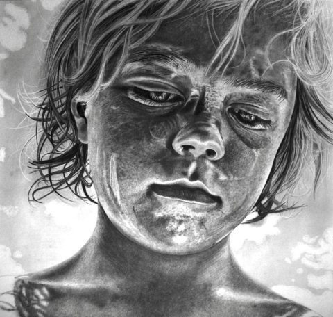 Paul Shanghai | PICDIT #white #black #portrait #art #drawing