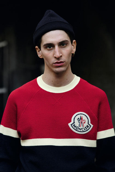 moncler, colour block