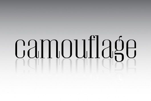 Behance Network :: Project Editor #font #camouflage #sleek #brand #identity #elegant #textile #type