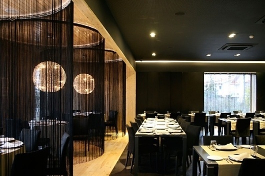 all in one / Restaurante Rio Grill Viseu 2010 www.artspazios.pt #design #architecture #artspazios #restaurant