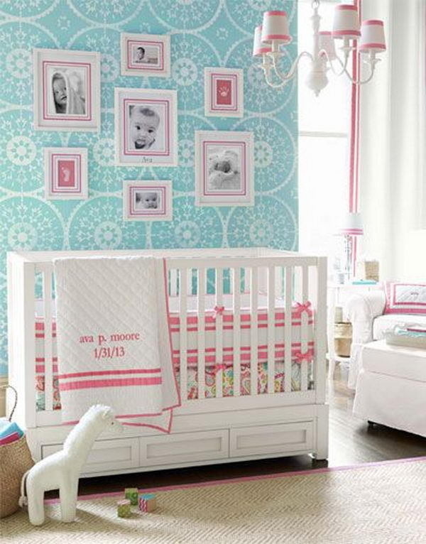 Cute Nursery Decorating Ideas #ideas #nursery #decorating