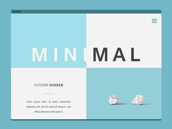 Minimal Website