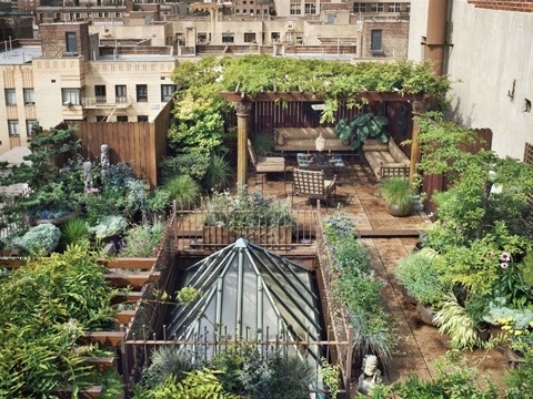 FFFFOUND! | 07 May 2012 - M O O D #garden #roof #plants