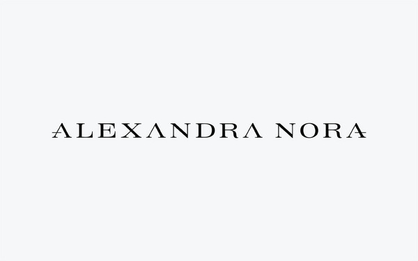 logo design idea #263: alexandra nora logo design #logo #design
