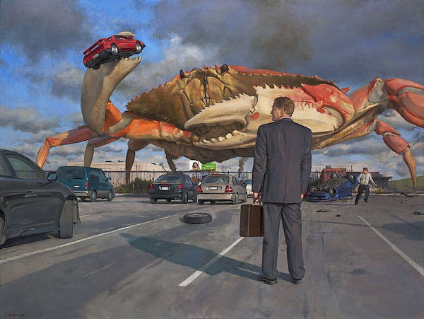 John Brosio – Custom Prints #parking #car #lot #crab