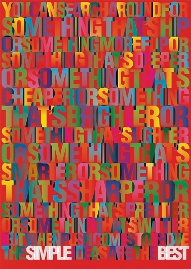 simple1_555px.jpg (JPEG Image, 555 × 780 pixels) #lettering #print #design #graphic #poster #type #typography