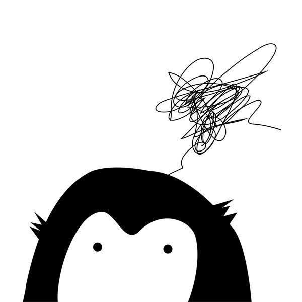 Monster #angry #monstrum #illustration #monster #logo #bw #funny #kids