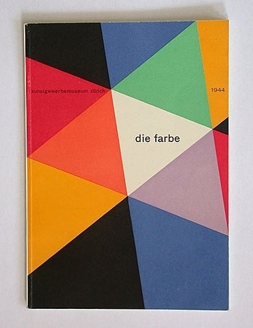 MY TUM—BLR IS BET—TER THAN YOURS— mindthat: Max Bill:  Die Farbe 1944 #print #design #graphic #colour
