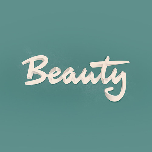 Beauty, by Laszlo Kovacs #type #typeography