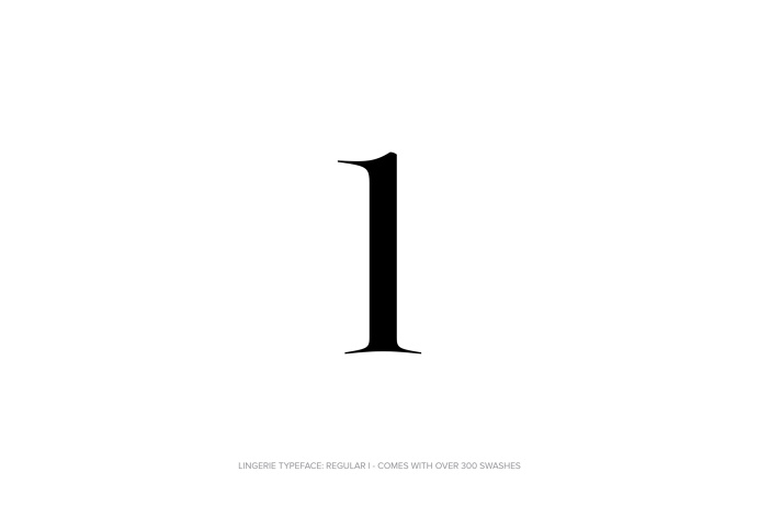 Lingerie Typeface - The Most Advanced Typeface For Fashion And Luxury by Moshik Nadav Typography #Lingerie #Typeface #Fashion #FashionTypogr