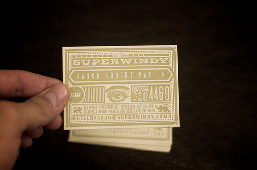 windycard #sauce #business #card #print #mamas #vintage