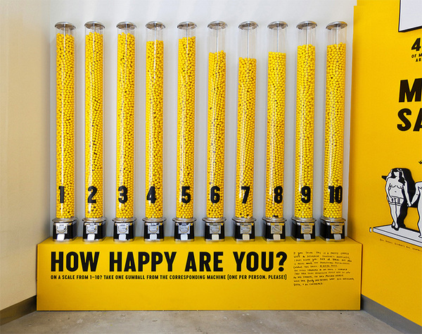 The Happy Show by Stefan Sagmeister #sagmeister #installation