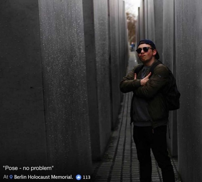 Yolocaust: Shahak Shapira Shames Tourists Who Take Selfies at The Holocaust Memorial