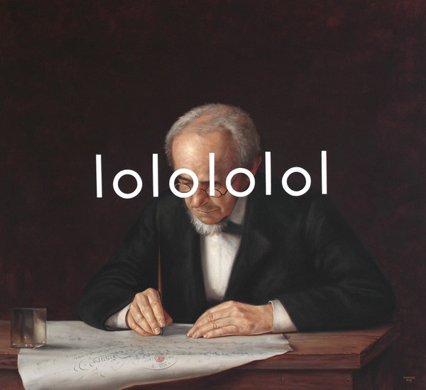 The Writing Master: Laughing Out LoudÂ Laughing Out LoudÂ Laughing Out LoudÂ Laughing Out Loud2013, acrylic on canvas, 33 x 36 inches. Â We #art