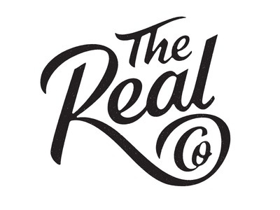 The Real Co #logotype #lettering #branding #typography