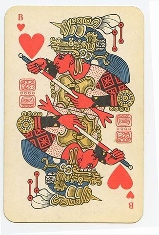 FFFFOUND! | English Russia » The Soviet Mayan Playing Cards #joker