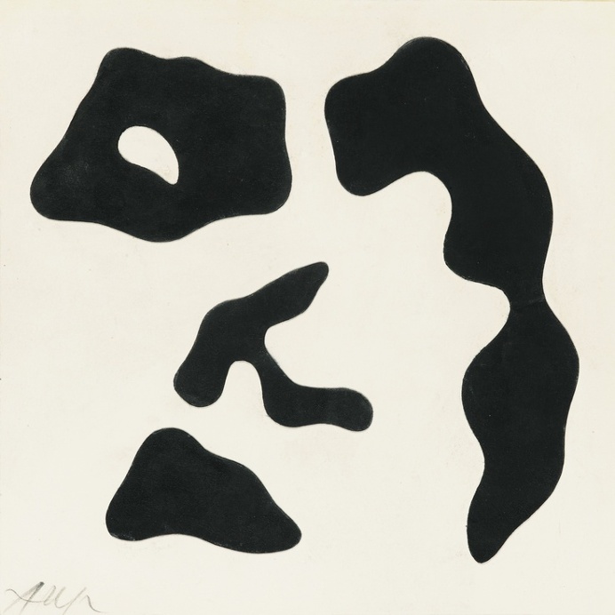 Découpages, 1961-Jean Arp
