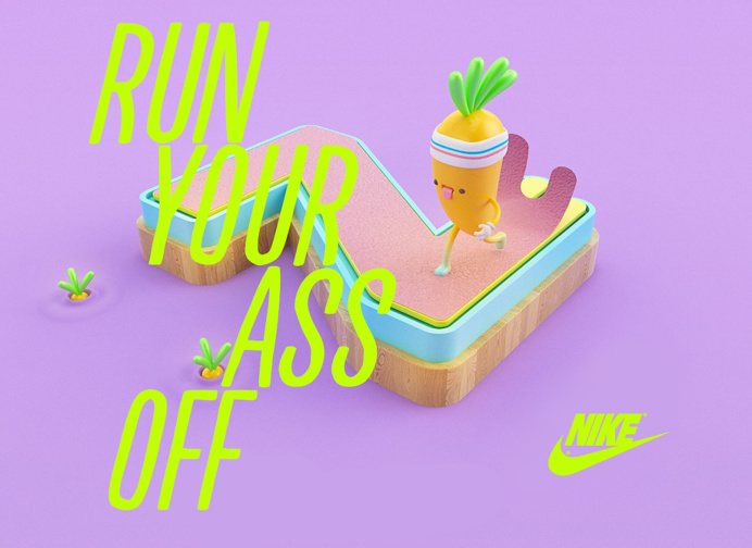 Run Your Ass Off by Esteban Izquierdo