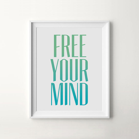 Printable Art: Free Your Mind by iloveprintable.com