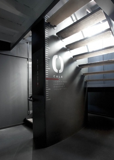 Bota Bota, spa sur l'eau on the Behance Network #interior #design #inspiration #industrial